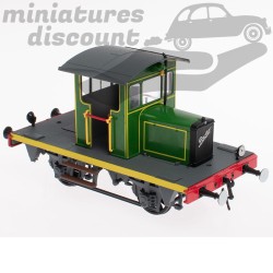 BERLIET LOCOMOTIVE TYPE LOCOTRACTEUR (VERT) - 1/43ème sous blister