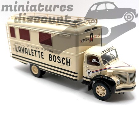 BERLIET GLC6 OKAPI "LAVALETTE BOSCH" 1953 (BEIGE) - IXO - 1/43ème sous blister