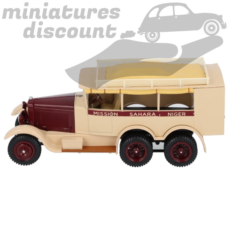 Bus - Car - Autobus Berliet VPD "Mission Sahara Niger" - 1/43ème sous blister