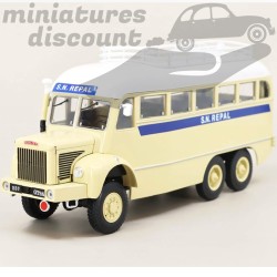 BERLIET GBC GAZELLE BUS (BEIGE) - IXO - 1/43ème sous blister