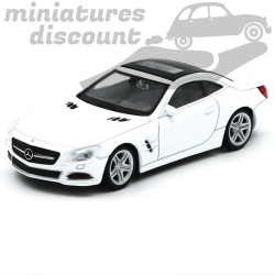 MERCEDES 500 SL DE 2012 WELLY (BLANC) - 1/43ème en boite