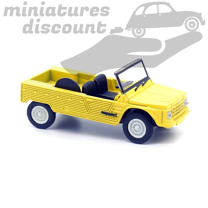Miniature Citroën Méhari - Échelle 1:60 - Métal Die-cast - Longueur 7 Cm - Jouet Collection