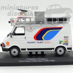 Citroen C35 Phase 2 - Team Peugeot Talbot Sport - 1/43ème sous blister