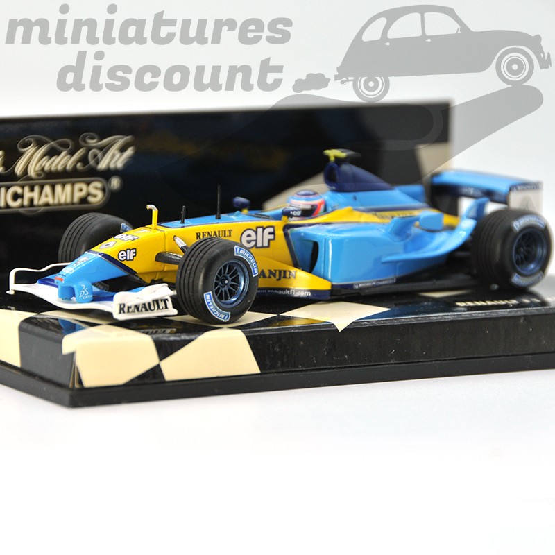 RENAULT F1 TEAM R23 (BLEU) - MINICHAMPS - 1/43ème en boite