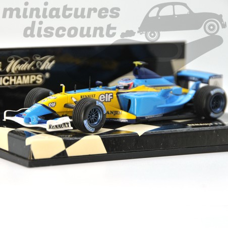 RENAULT F1 TEAM R23 (BLEU) - MINICHAMPS - 1/43ème en boite
