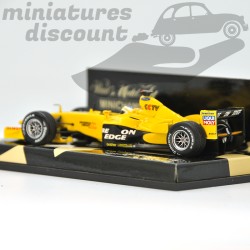 Jordan EJ13 pilotée par G. FISICHELLA - MINICHAMPS - 1/43ème En boite
