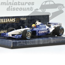 WILLIAMS F1 TEAM (BLANC) - MINICHAMPS - 1/43ème en boite