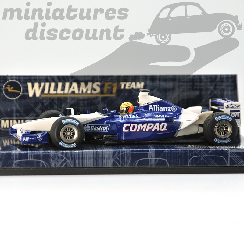 WILLIAMS F1 TEAM (BLANC) - MINICHAMPS - 1/43ème en boite
