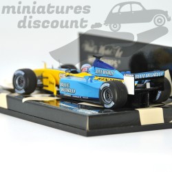 RENAULT F1 TEAM R202 (BLEU) - MINICHAMPS - 1/43ème en boite