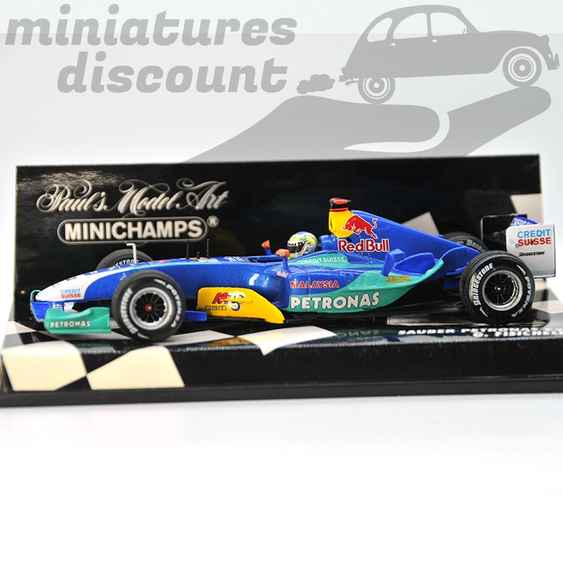 Red Bull Sauber Petronas C23 - Formule 1, Pilotée par G. FISICHELLA - Minichamps - 1/43ème en boite