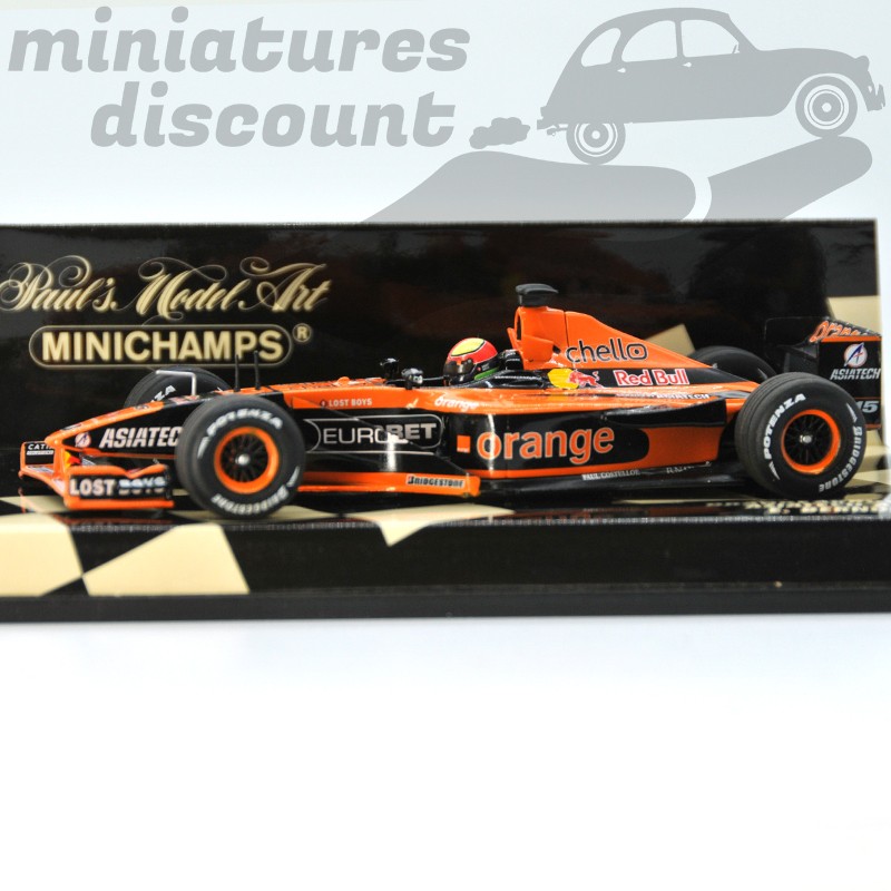 Orange Arrows Asiatech A22 - E. BERNOLDI - MINICHAMPS - 1/43ème en boite