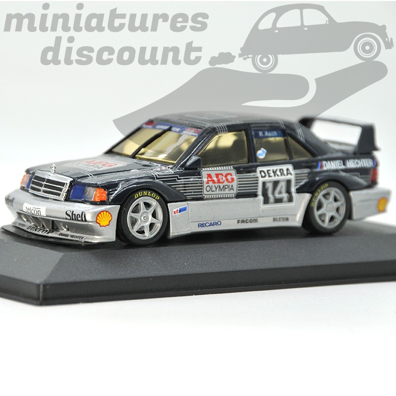 MERCEDES 190 E EVO 2 MINICHAMPS (NOIR) - MINICHAMPS - 1/43ème en boite