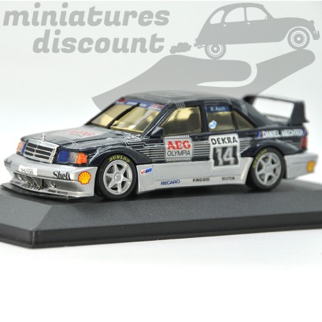 MERCEDES 190 E EVO 2 MINICHAMPS (NOIR) - MINICHAMPS - 1/43ème en boite