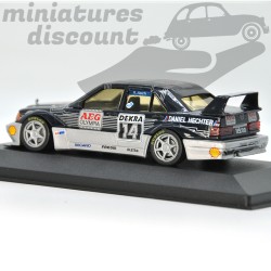 MERCEDES 190 E EVO 2 MINICHAMPS (NOIR) - MINICHAMPS - 1/43ème en boite