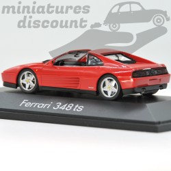 FERRARI 348 TS (ROUGE) - HERPA - 1/43ème en boite