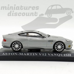 ASTON MARTIN V12 VANQUISH (GRIS) - 1/43ème en boite