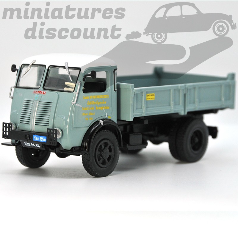 BERLIET GLB 4X4 (BLEU) - 1/43ème sous blister