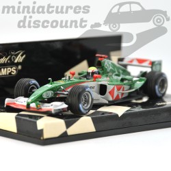 JAGUAR RACING R5 PILOTÉE PAR M.WEBBER (VERT) - MINICHAMPS - 1/43ème en boite