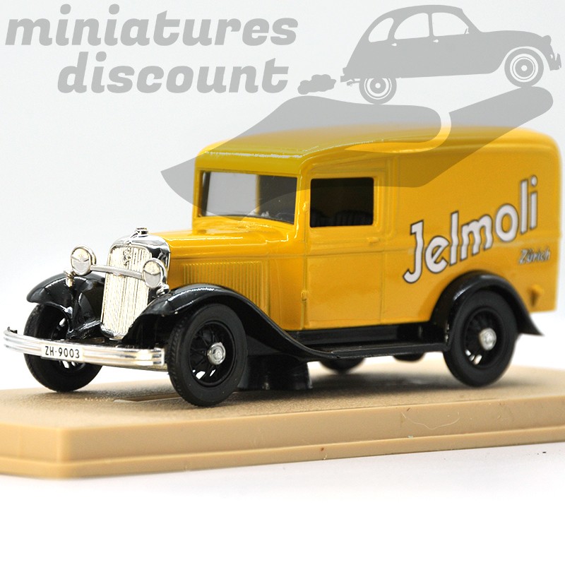 Ford V8 année 1934 - Jelmoli Zurich (Noir et jaune) - de chez ELIGOR - 1/43 En boite