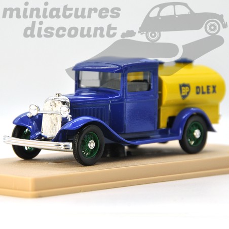 Ford V8 citerne "BP - Olex" (bleu et jaune) - Eligor - 1/43ème en boite