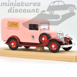 FORD V8 ANNÉE 1934 FOURGON (ROSE) - ELIGOR - 1/43ème en boite