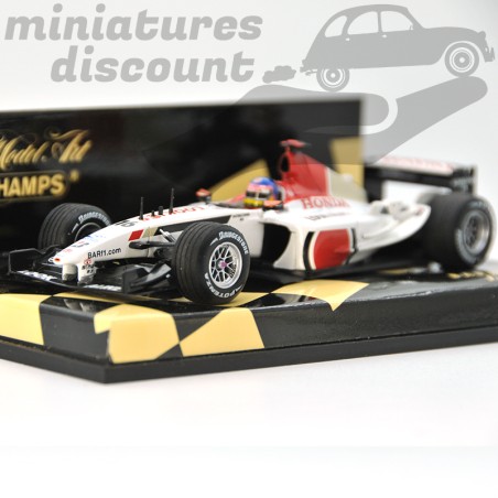 BAR Honda 005 pilotée par J-Villeneuve - Minichamps - 1/43ème en boite
