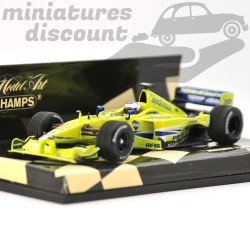 MINARDI FONDMETAL M02 (VERT) - MINICHAMPS - 1/43ème en boite