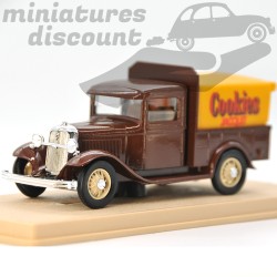 FORD V8 DE 1934 BACHÉ "COOKIES JACQUET" ELIGOR (MARRON) - ELIGOR - 1/43ème en boite