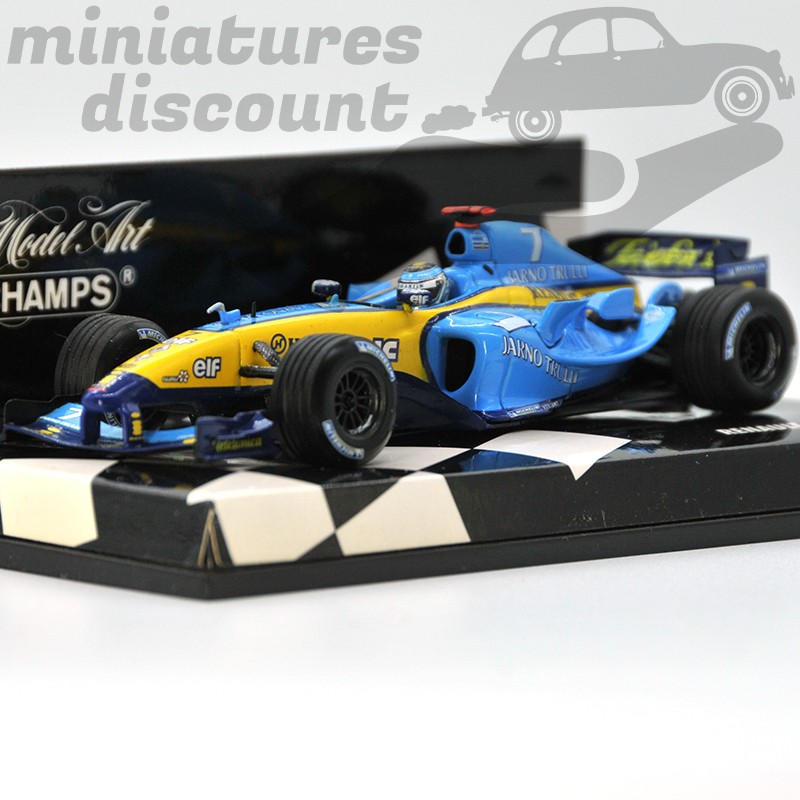 Renault F1 Team R24 - Pilotée par J.Trulli -  "Numéro 7" - Minichamps - 1/43ème en boite