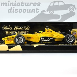 JORDAN EJ13 PILOTÉE PAR R.FIRMAN (JAUNE) - MINICHAMPS - 1/43ème en boite