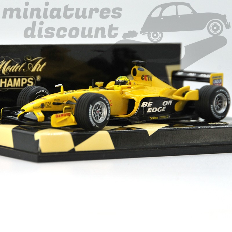 JORDAN EJ13 PILOTÉE PAR R.FIRMAN (JAUNE) - MINICHAMPS - 1/43ème en boite