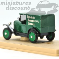 OPEL LAUBFROSCH 500 "HISTORICHE AUTOMEILE HAMBOURG" (VERT) - ELIGOR - 1/43ème en boite