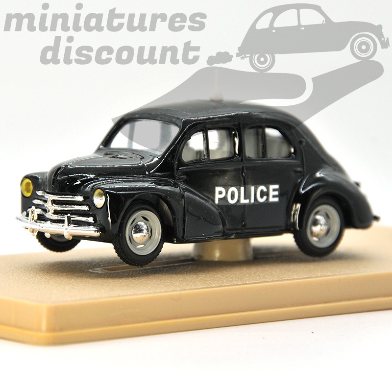 RENAULT 4CV DE POLICE (NOIR) - ELIGOR - 1/43ème en boite