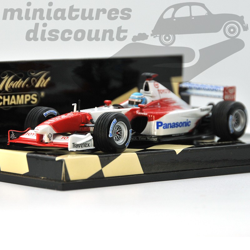 Panasonic Toyota Racing TF102 pilotée par M. Salo - Minichamps - 1/43ème en boite