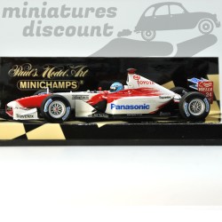 Panasonic Toyota Racing TF102 pilotée par M. Salo - Minichamps - 1/43ème en boite