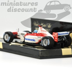 Panasonic Toyota Racing TF102 pilotée par M. Salo - Minichamps - 1/43ème en boite