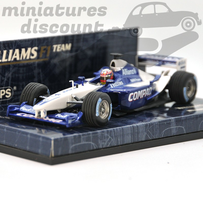 WILLIAMS F1 TEAM (BLANC) - MINICHAMPS - 1/43ème en boite