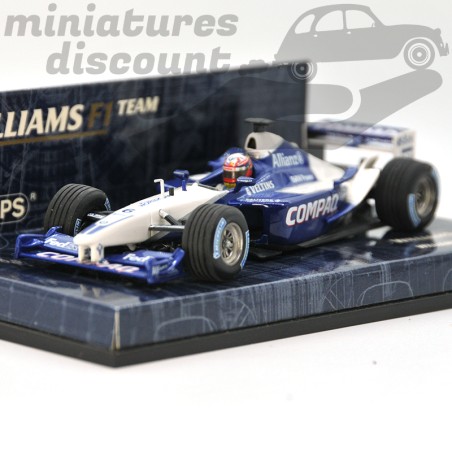 WILLIAMS F1 TEAM (BLANC) - MINICHAMPS - 1/43ème en boite