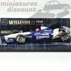 WILLIAMS F1 TEAM (BLANC) - MINICHAMPS - 1/43ème en boite