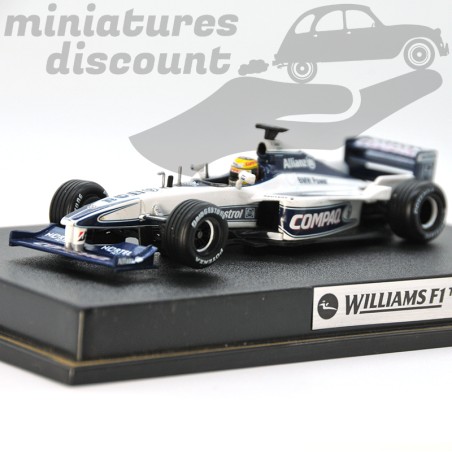 WILLIAMS F1 BMW FW22 DE RALF SCHUMACHER (BLANC) - HOT WHEELS - 1/43ème en boite