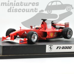 FERRARI F1-2000 HOT-WHEELS RUBBENS BARRICHELLO (ROUGE) - HOT WHEELS - 1/43ème en boite