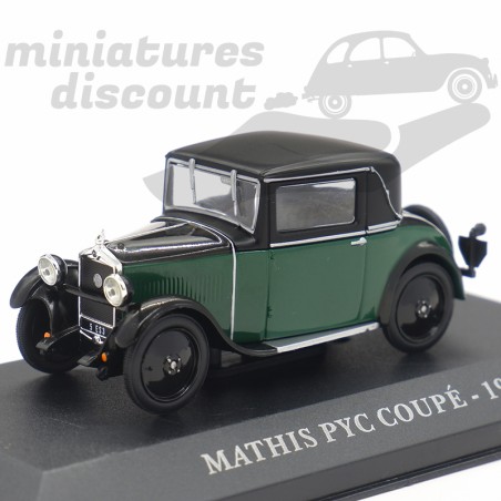 MATHIS PYC COUPÉ (VERT FONCÉ) - 1/43ème en boite