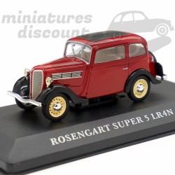 ROSENGART SUPER 5 LR4N DE 1938 (ROUGE FONCÉ) - 1/43ème en boite