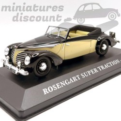 ROSENGART SUPER TRACTION 1939 (NOIR) - 1/43ème en boite