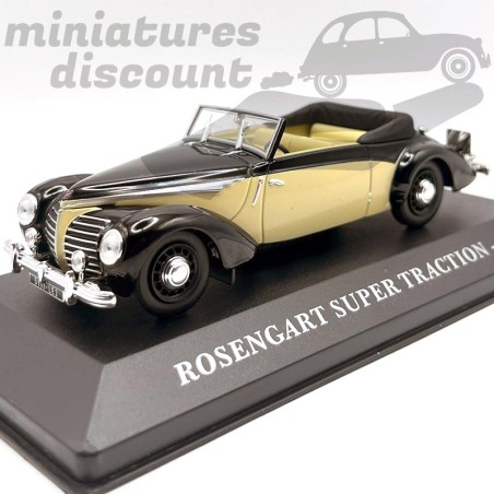 ROSENGART SUPER TRACTION 1939 (NOIR) - 1/43ème en boite