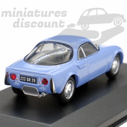 RENE BONNET DJET DE 1962 (BLEU / GRIS) - 1/43ème en boite