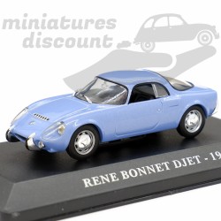 RENE BONNET DJET DE 1962 (BLEU / GRIS) - 1/43ème en boite