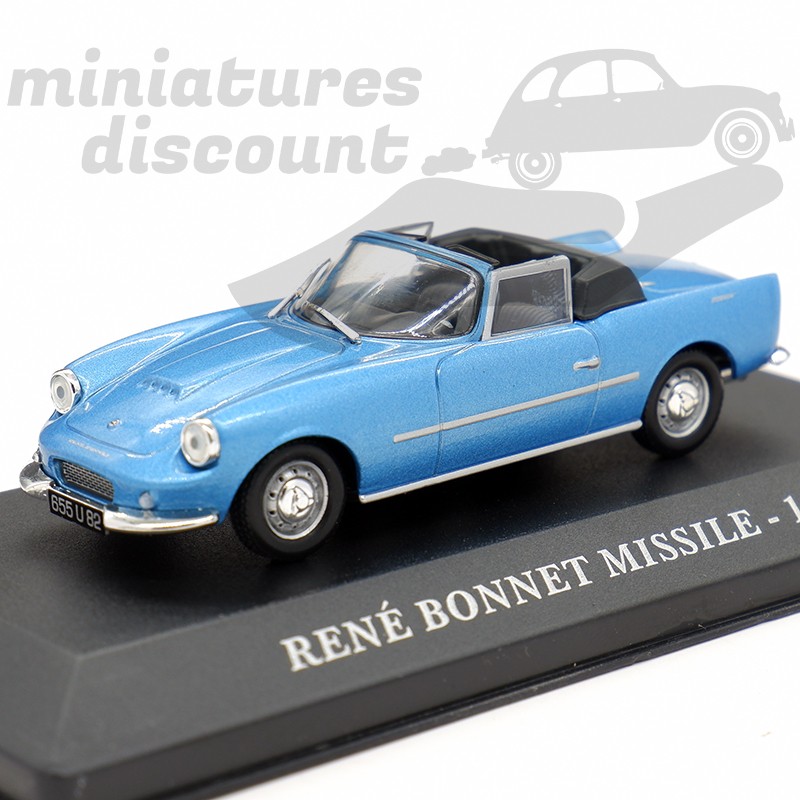 René Bonnet Missile cabriolet 1954 - 1/43ème en boite