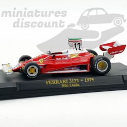 FERRARI 312T (ROUGE) - 1/43ème en boite
