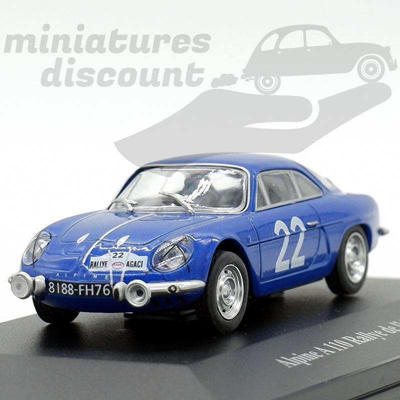 Renault Alpine A110 Rallye l'AGACI - Eligor - 1963 - 1/43ème sous blister